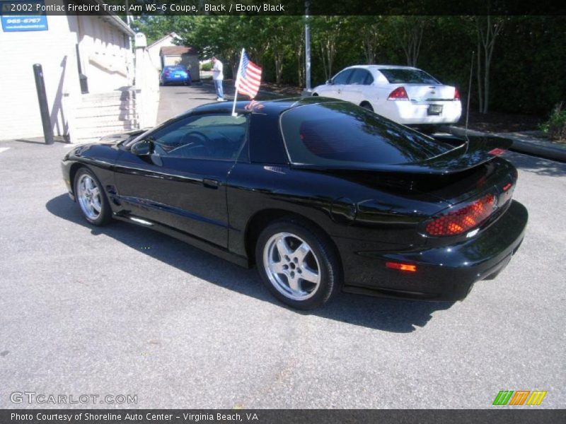 Black / Ebony Black 2002 Pontiac Firebird Trans Am WS-6 Coupe
