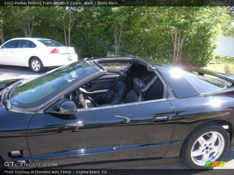 Black / Ebony Black 2002 Pontiac Firebird Trans Am WS-6 Coupe