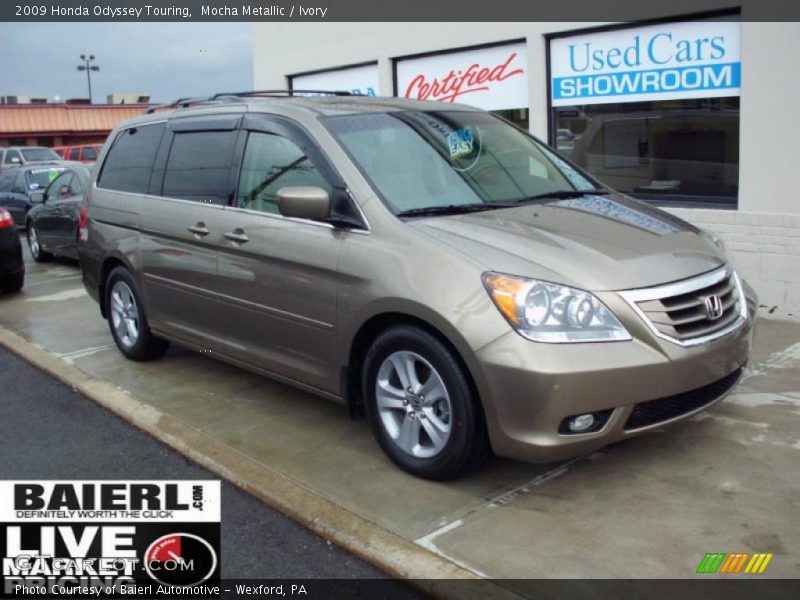 Mocha Metallic / Ivory 2009 Honda Odyssey Touring