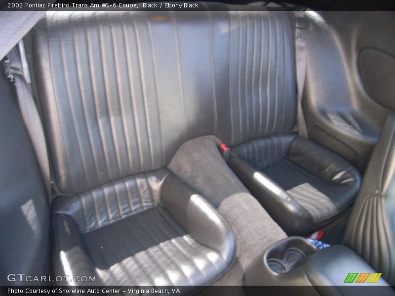 Black / Ebony Black 2002 Pontiac Firebird Trans Am WS-6 Coupe