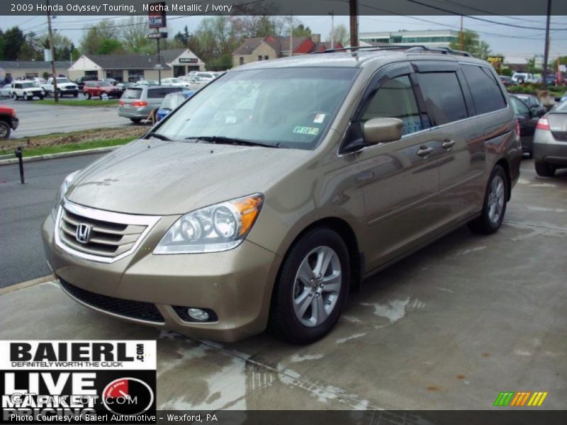 Mocha Metallic / Ivory 2009 Honda Odyssey Touring