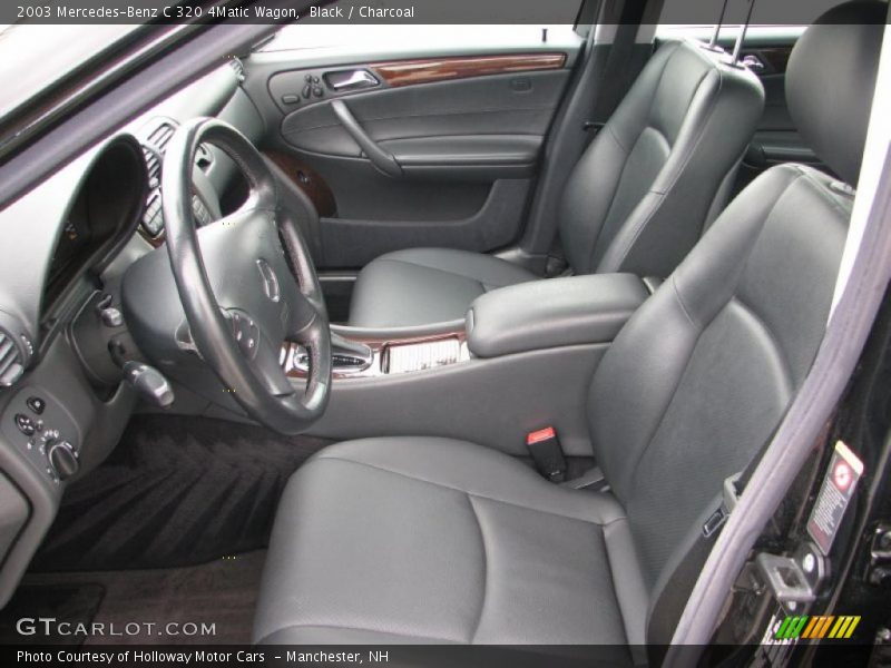  2003 C 320 4Matic Wagon Charcoal Interior