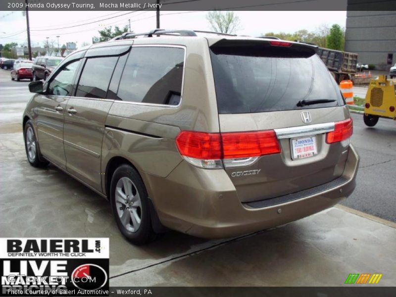 Mocha Metallic / Ivory 2009 Honda Odyssey Touring