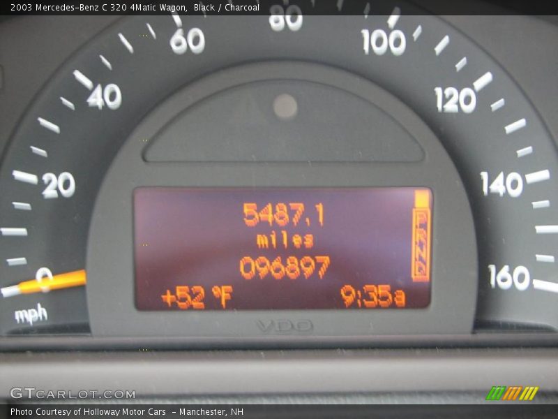 Black / Charcoal 2003 Mercedes-Benz C 320 4Matic Wagon