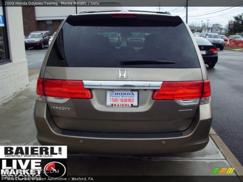 Mocha Metallic / Ivory 2009 Honda Odyssey Touring