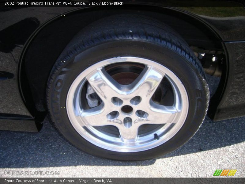 Black / Ebony Black 2002 Pontiac Firebird Trans Am WS-6 Coupe