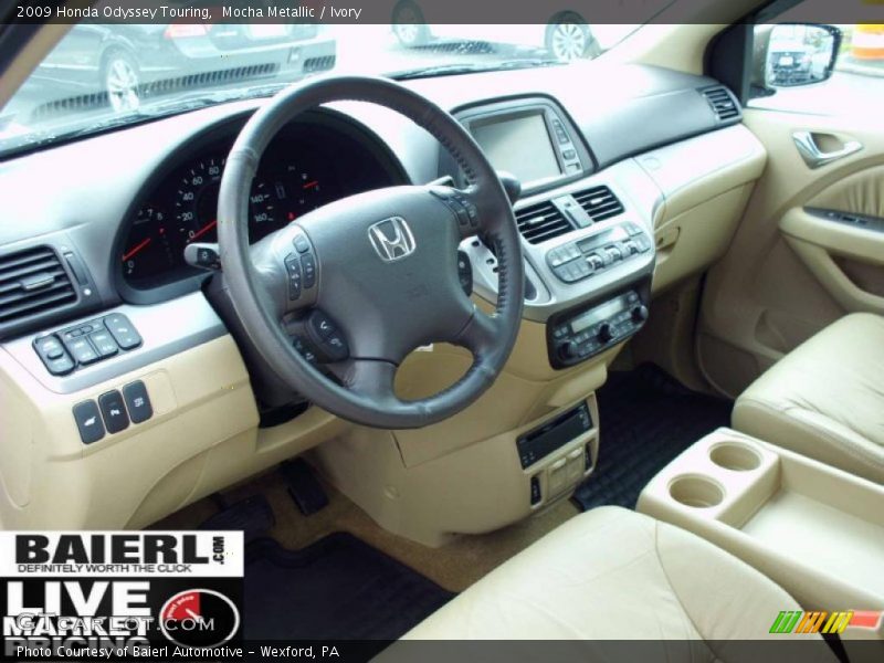 Mocha Metallic / Ivory 2009 Honda Odyssey Touring