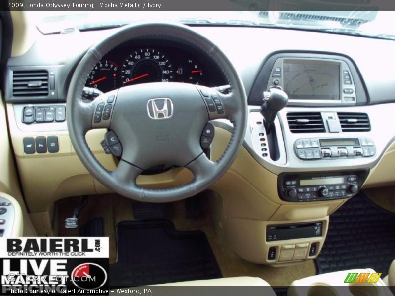 Mocha Metallic / Ivory 2009 Honda Odyssey Touring