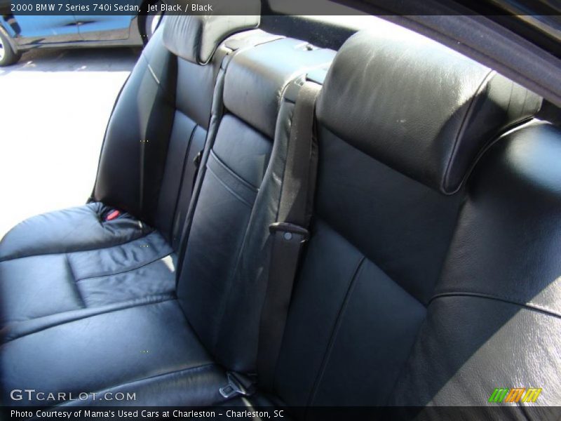 Jet Black / Black 2000 BMW 7 Series 740i Sedan