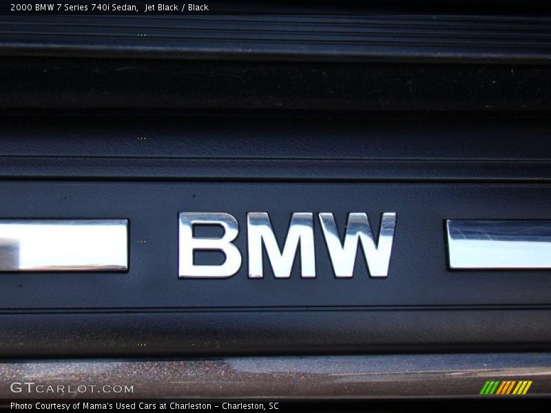 Jet Black / Black 2000 BMW 7 Series 740i Sedan