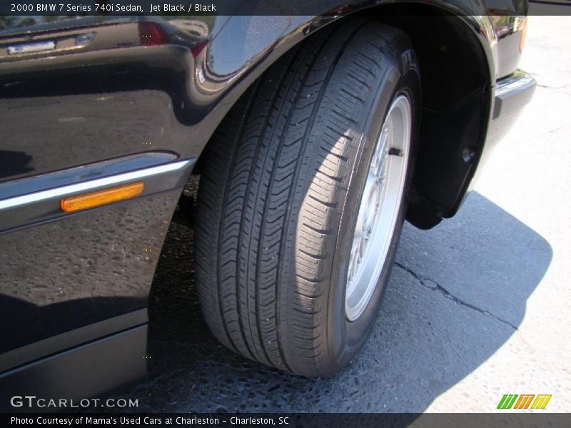 Jet Black / Black 2000 BMW 7 Series 740i Sedan