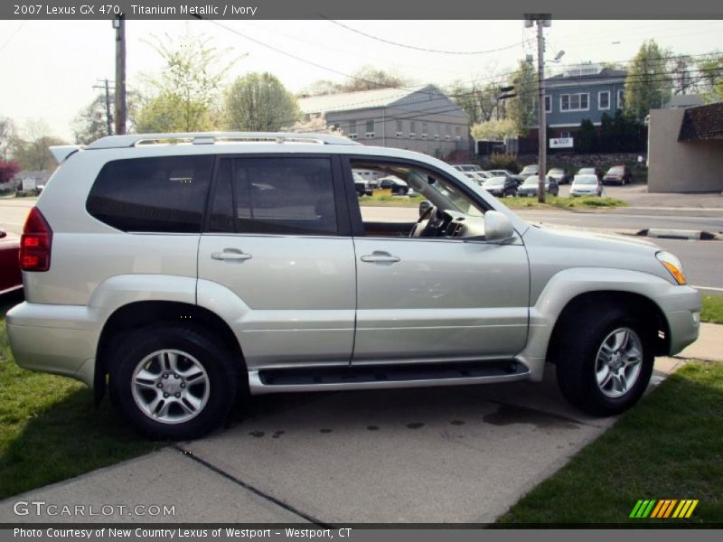 Titanium Metallic / Ivory 2007 Lexus GX 470