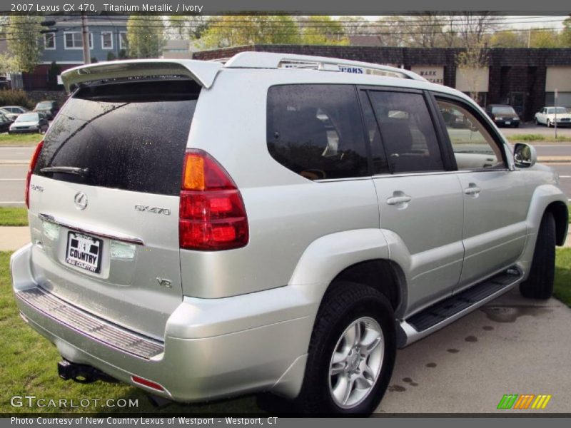 Titanium Metallic / Ivory 2007 Lexus GX 470