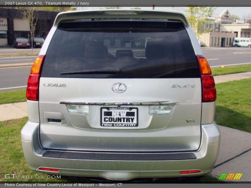 Titanium Metallic / Ivory 2007 Lexus GX 470