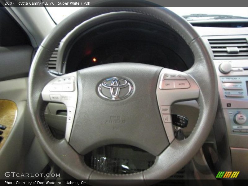 Super White / Ash 2007 Toyota Camry XLE V6