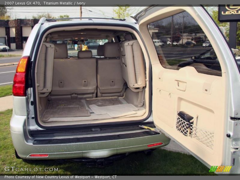 Titanium Metallic / Ivory 2007 Lexus GX 470