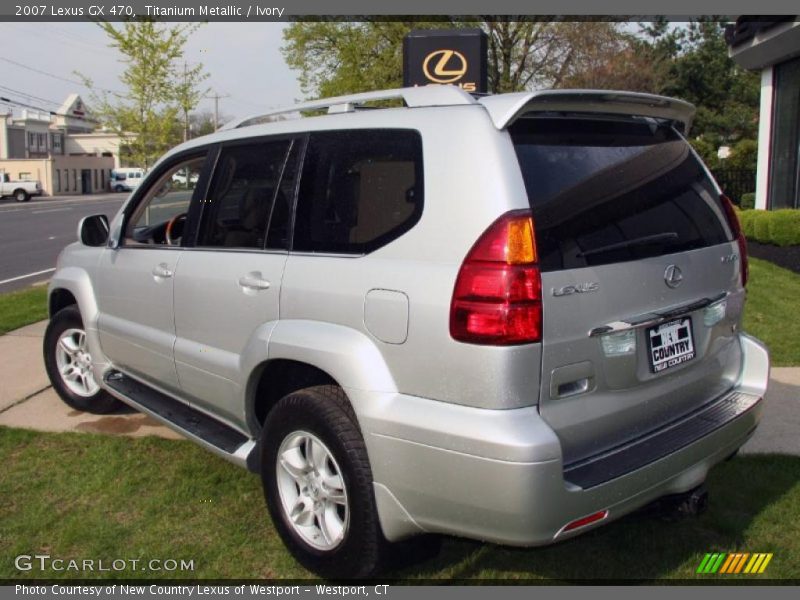 Titanium Metallic / Ivory 2007 Lexus GX 470
