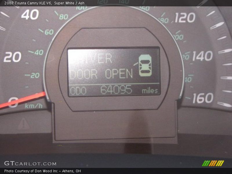 Super White / Ash 2007 Toyota Camry XLE V6