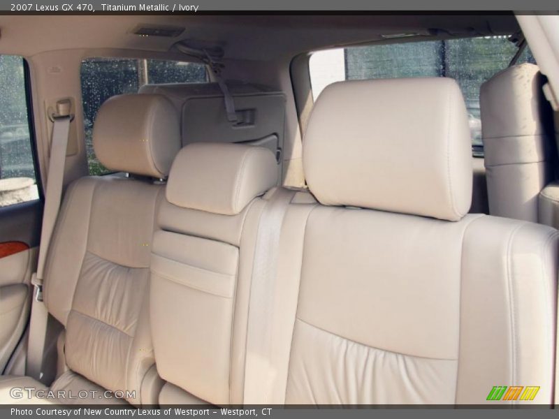 Titanium Metallic / Ivory 2007 Lexus GX 470