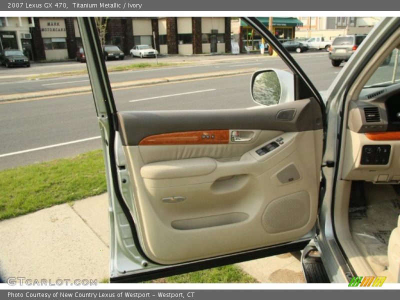 Titanium Metallic / Ivory 2007 Lexus GX 470