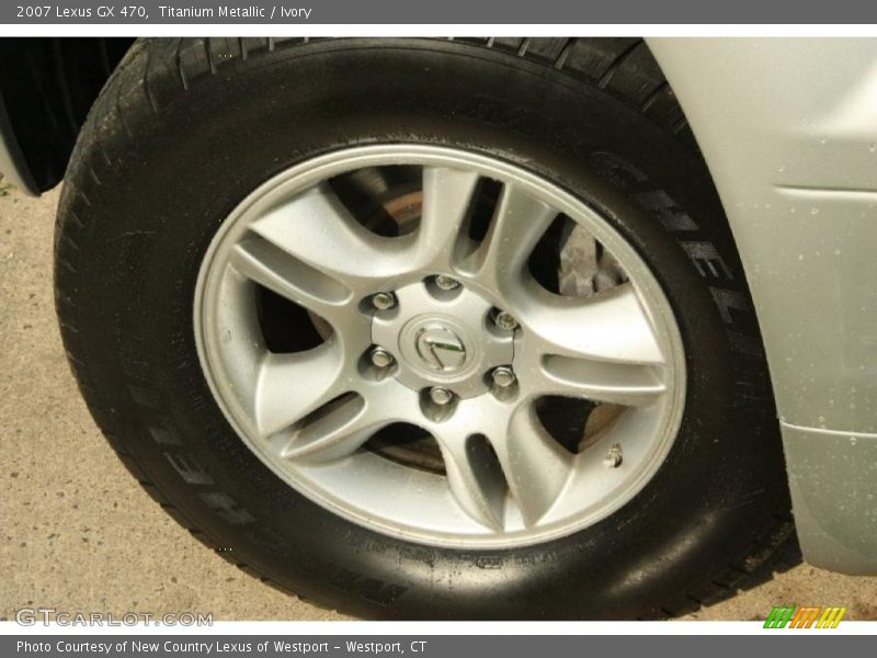Titanium Metallic / Ivory 2007 Lexus GX 470