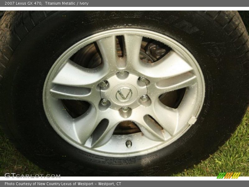 Titanium Metallic / Ivory 2007 Lexus GX 470