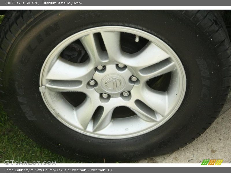 Titanium Metallic / Ivory 2007 Lexus GX 470
