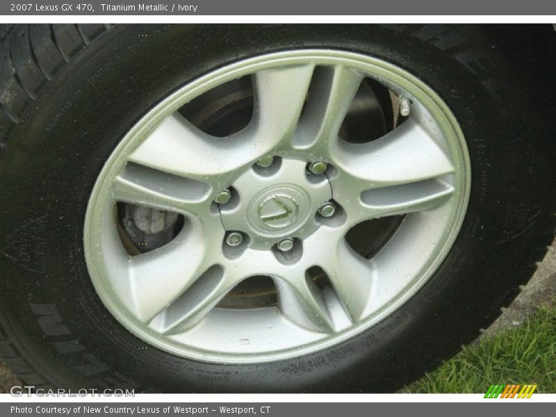Titanium Metallic / Ivory 2007 Lexus GX 470
