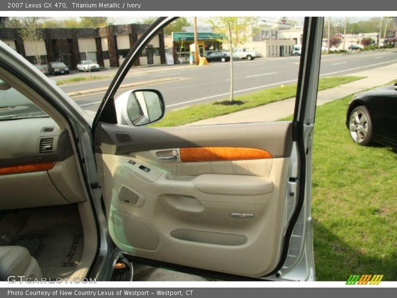 Titanium Metallic / Ivory 2007 Lexus GX 470