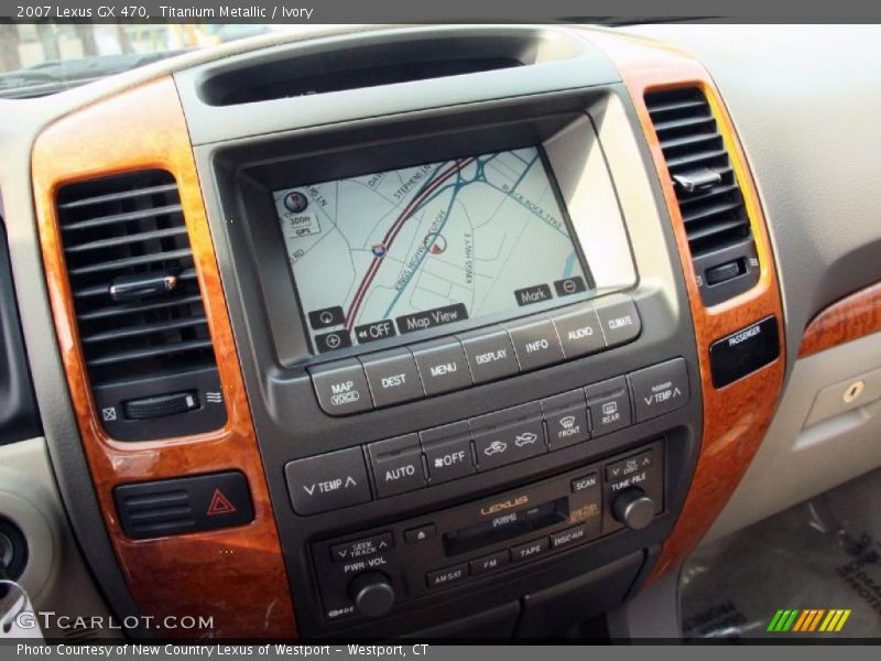 Titanium Metallic / Ivory 2007 Lexus GX 470
