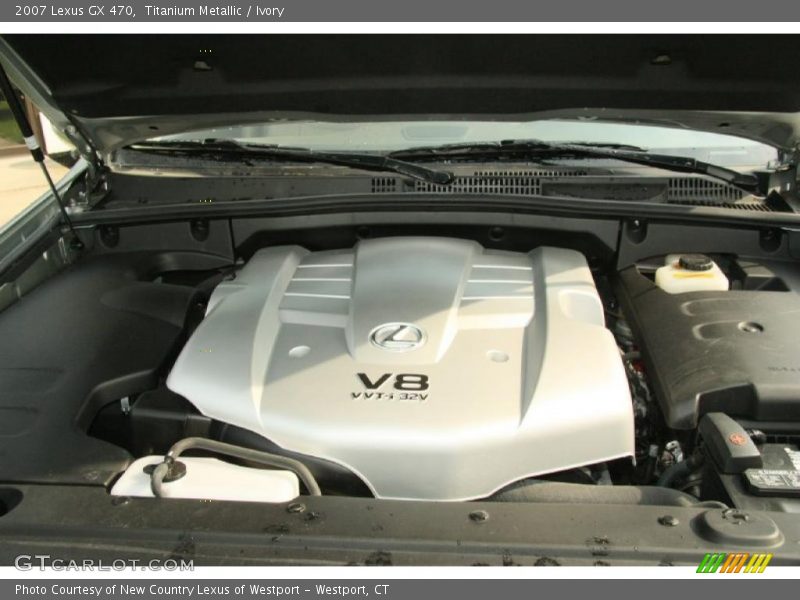 Titanium Metallic / Ivory 2007 Lexus GX 470