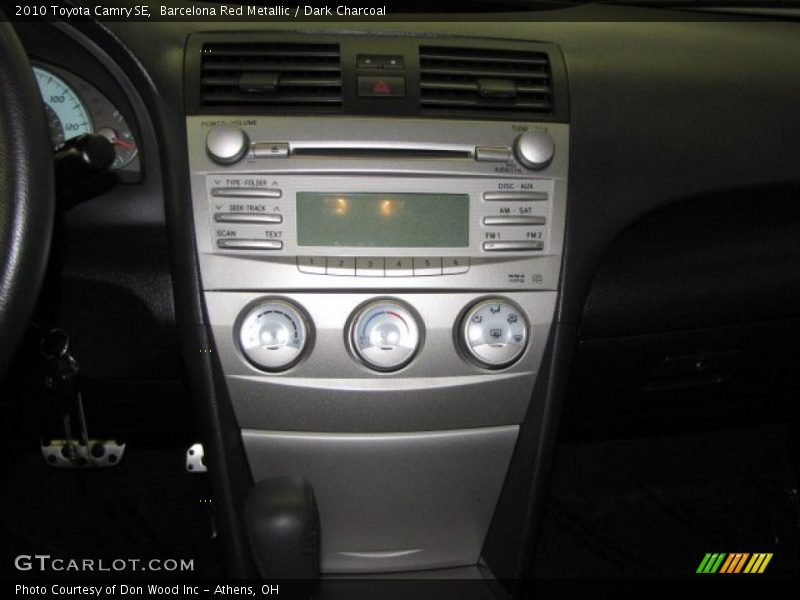 Barcelona Red Metallic / Dark Charcoal 2010 Toyota Camry SE
