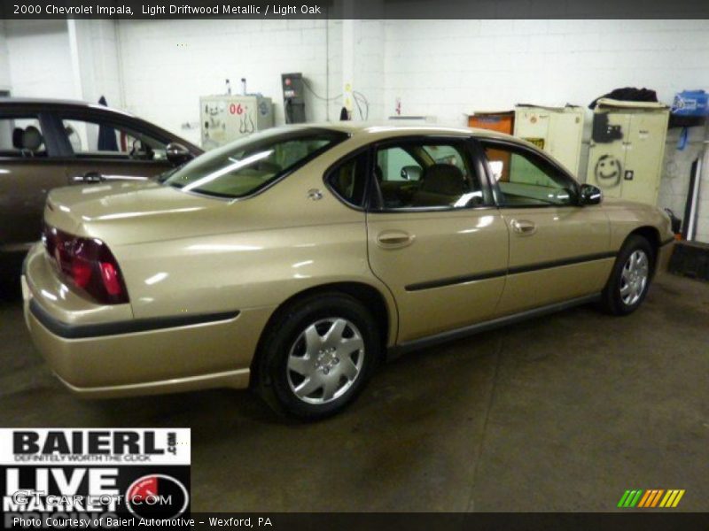 Light Driftwood Metallic / Light Oak 2000 Chevrolet Impala