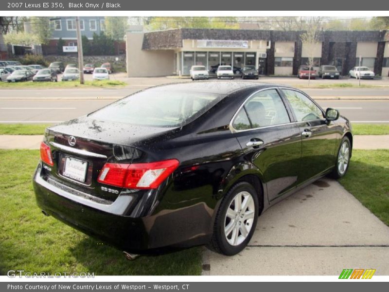 Black Onyx / Black 2007 Lexus ES 350