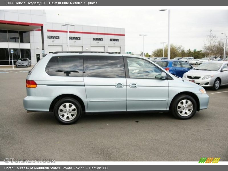 Havasu Blue Metallic / Quartz 2004 Honda Odyssey EX
