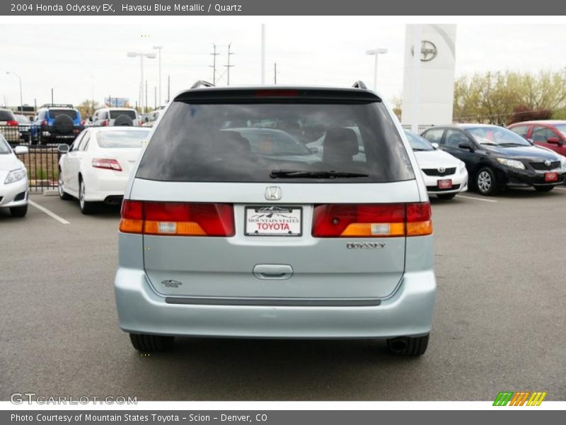 Havasu Blue Metallic / Quartz 2004 Honda Odyssey EX