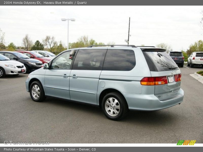 Havasu Blue Metallic / Quartz 2004 Honda Odyssey EX