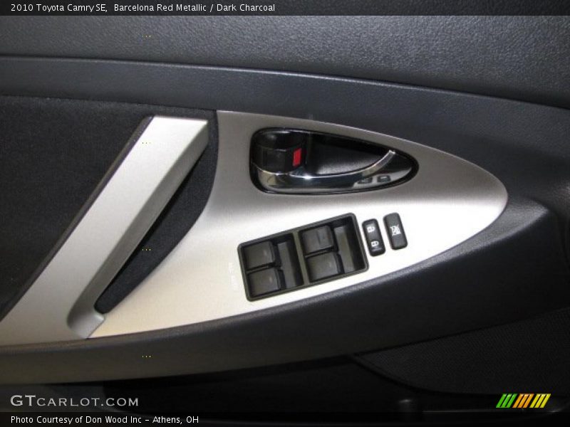 Barcelona Red Metallic / Dark Charcoal 2010 Toyota Camry SE