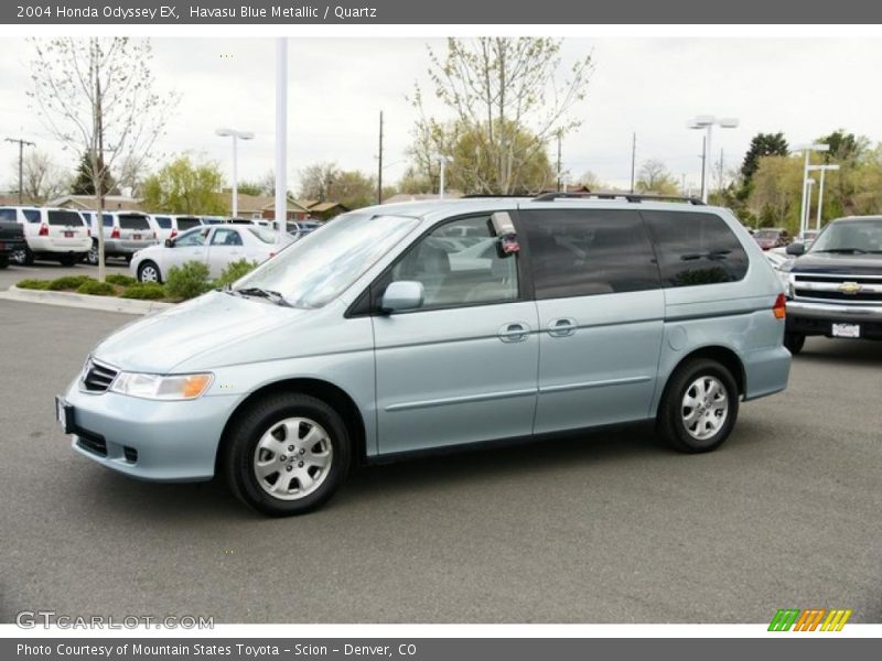 Havasu Blue Metallic / Quartz 2004 Honda Odyssey EX