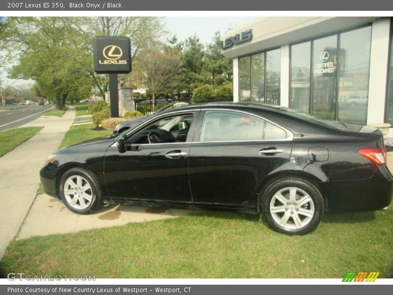 Black Onyx / Black 2007 Lexus ES 350