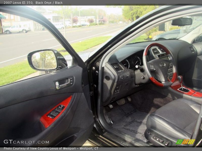 Black Onyx / Black 2007 Lexus ES 350