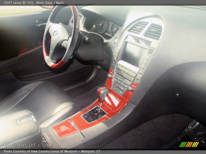 Black Onyx / Black 2007 Lexus ES 350