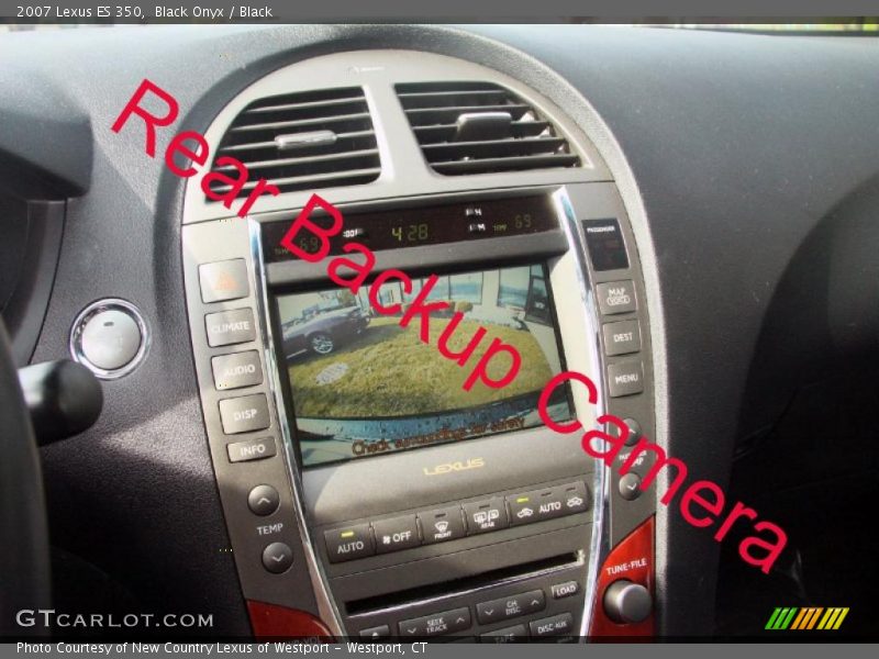 Black Onyx / Black 2007 Lexus ES 350