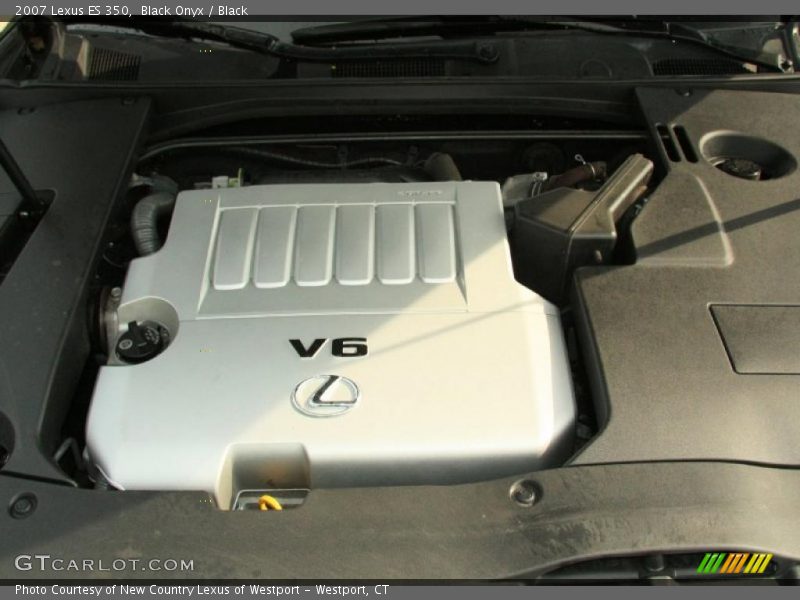 Black Onyx / Black 2007 Lexus ES 350