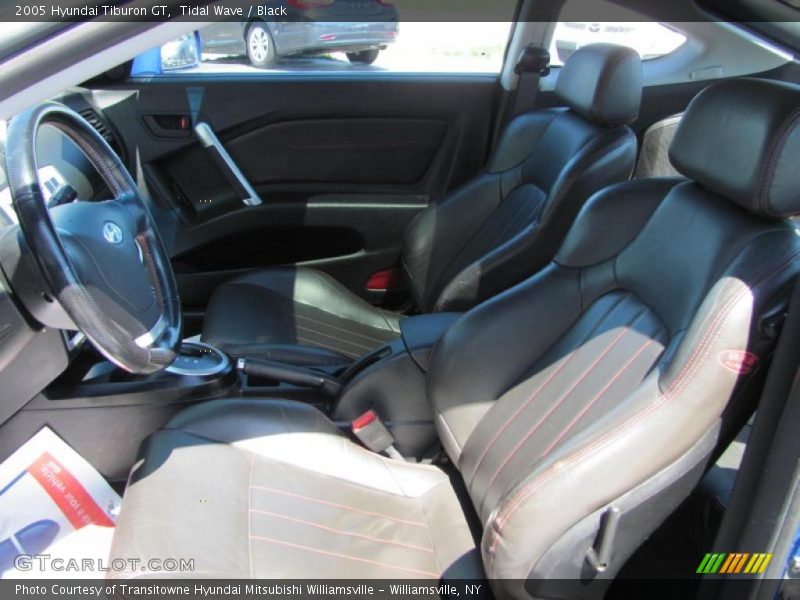  2005 Tiburon GT Black Interior