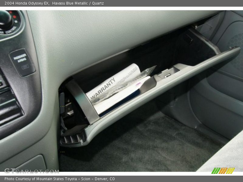 Havasu Blue Metallic / Quartz 2004 Honda Odyssey EX