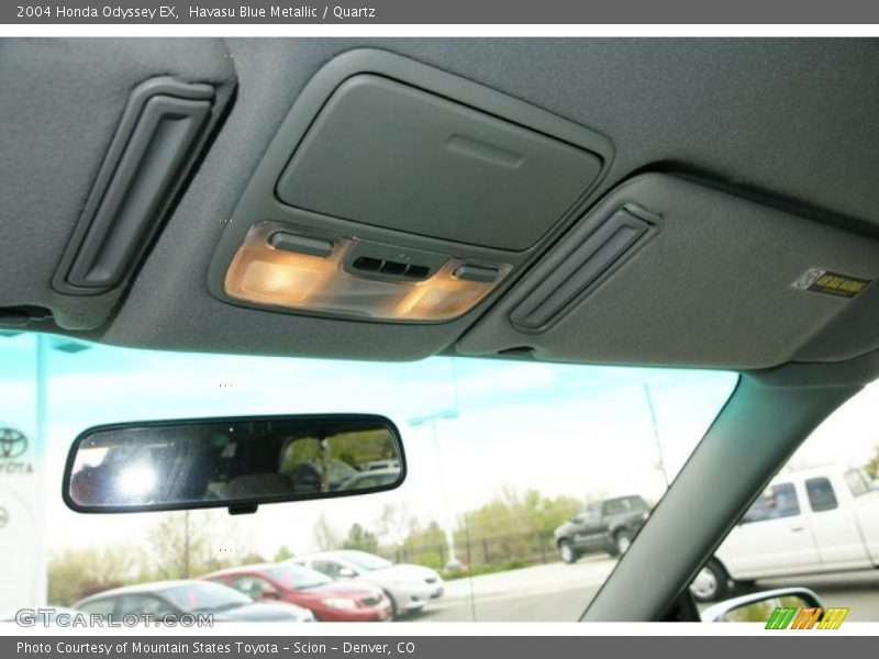 Havasu Blue Metallic / Quartz 2004 Honda Odyssey EX