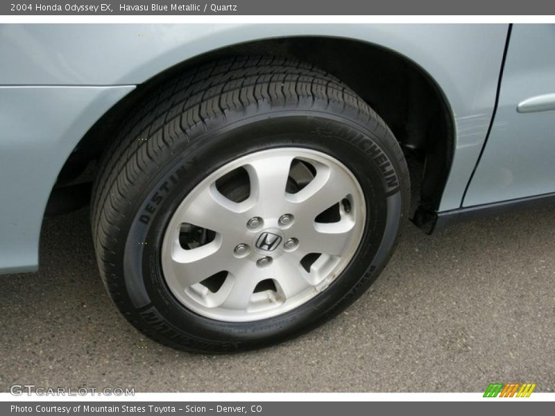 Havasu Blue Metallic / Quartz 2004 Honda Odyssey EX