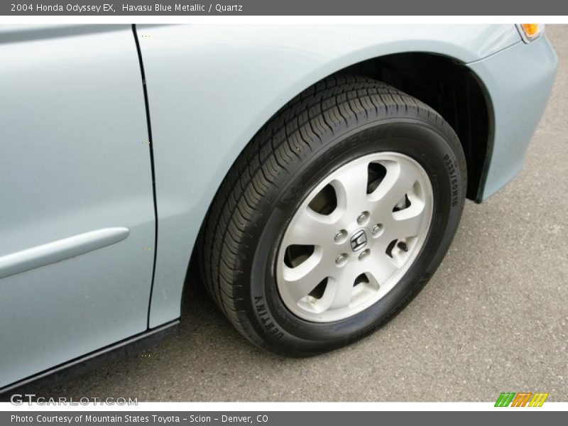 Havasu Blue Metallic / Quartz 2004 Honda Odyssey EX
