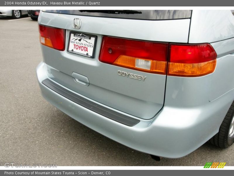 Havasu Blue Metallic / Quartz 2004 Honda Odyssey EX